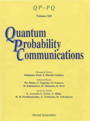 cover image of Quantum Probability Communications